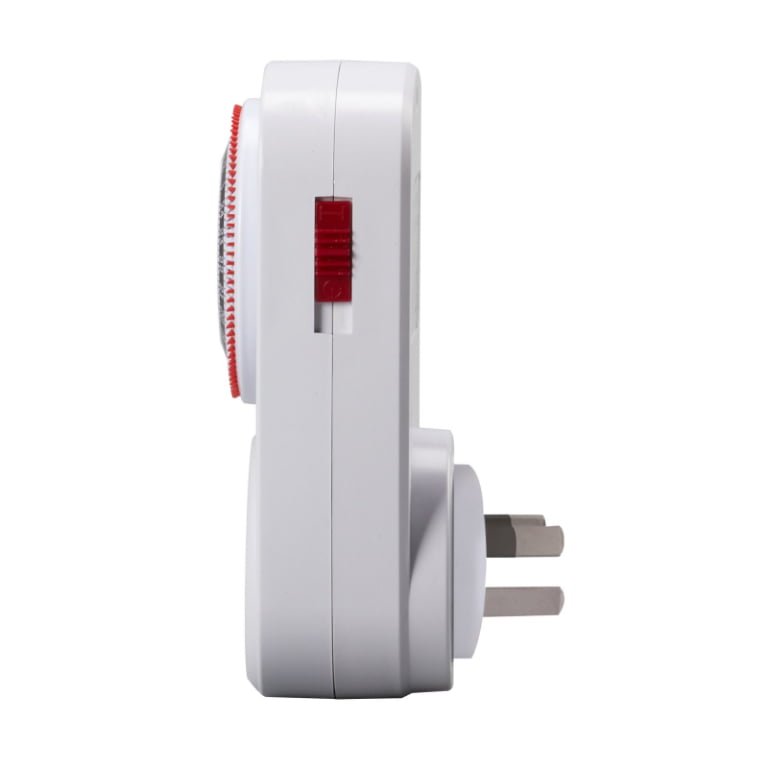 24H indoor Cyclic Mechanical Time Clock, Adjustable Auto Off Timer Socket
