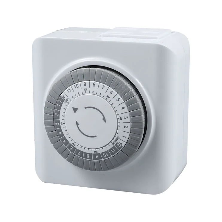 ETL Certified Heavy-Duty Timer – 15A/1875W with Grounded Outlet